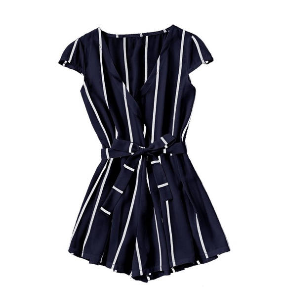 Pants - 🆕 Vertical Striped Romper